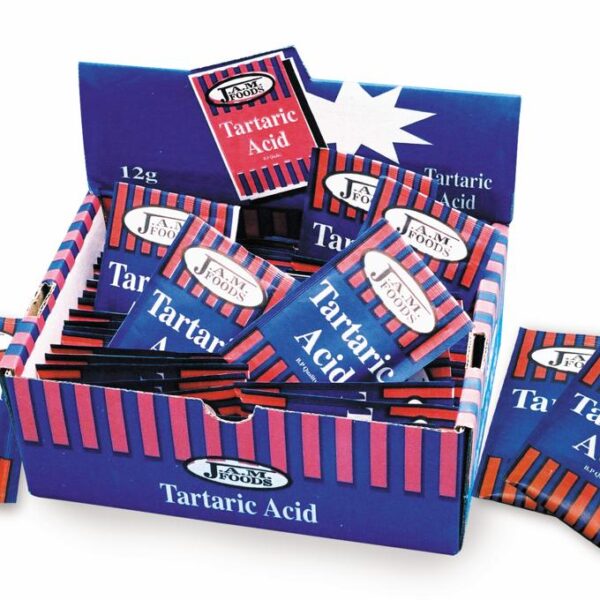 TARTARIC ACID 12g - 100g