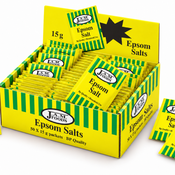 Epsom Salt, 15g to 500g