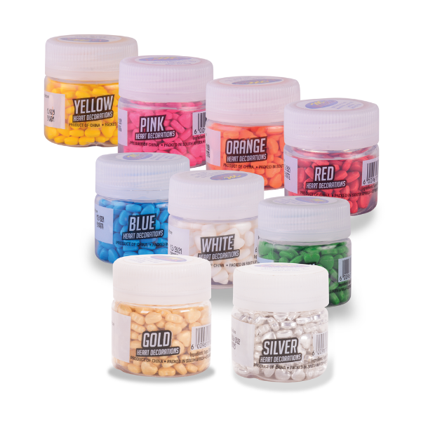 Heart Decorations - 25g