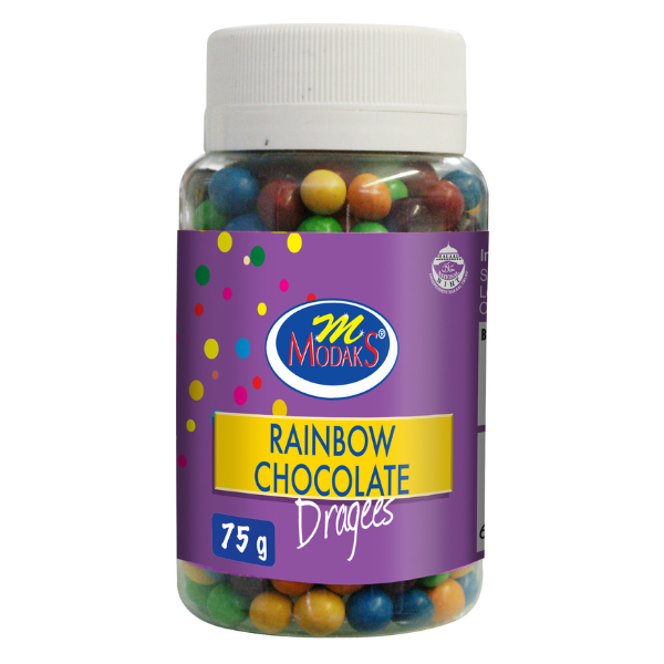 Rainbow Chocolate Dragees 75g
