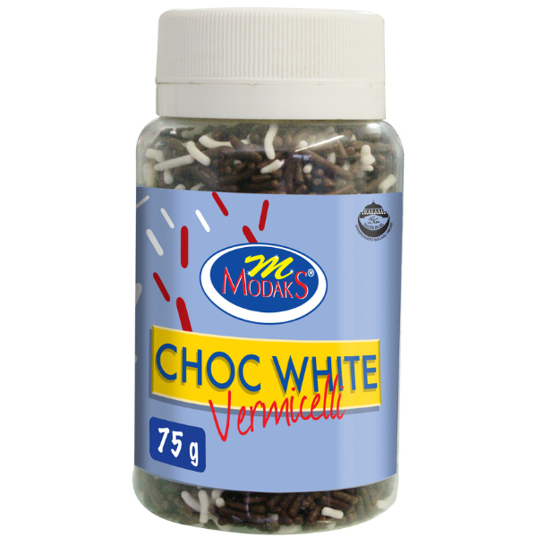 Choc White Vermicelli 75g