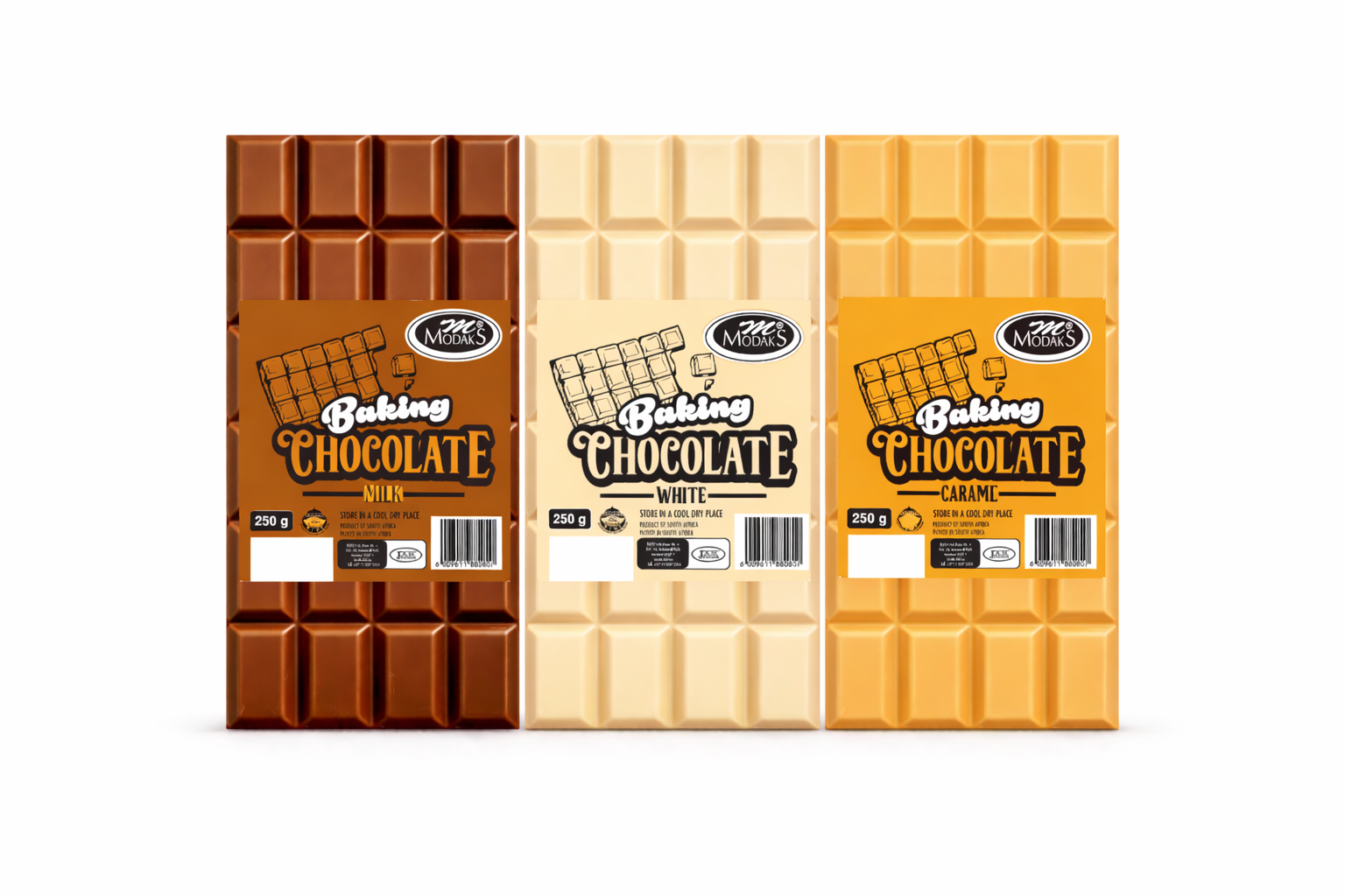 Melting Baking Chocolate 3 x 250 g