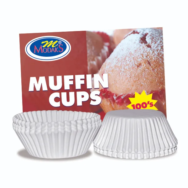 Paper muffin cups, pack of 100