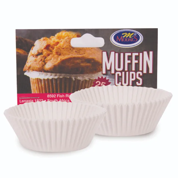 Paper muffin cups, pack of 25